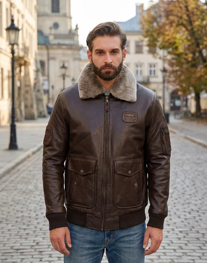 Men Leather Jacket