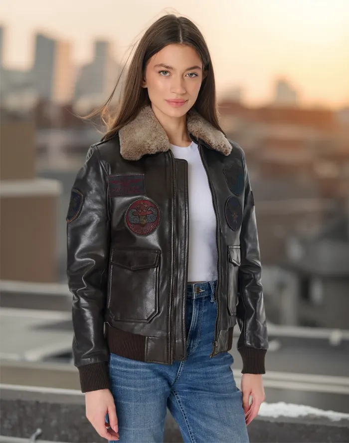 Women Leather Jacket